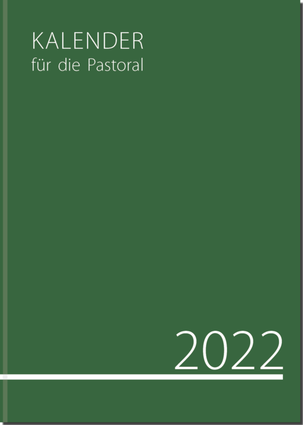 Kalender für die Pastoral 2022